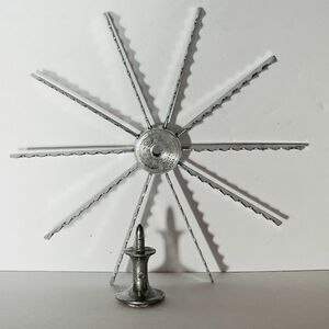  9-Inch Aluminum Pie Marker for 10 Even Slices – Heavy Duty Cake Divider & Porti